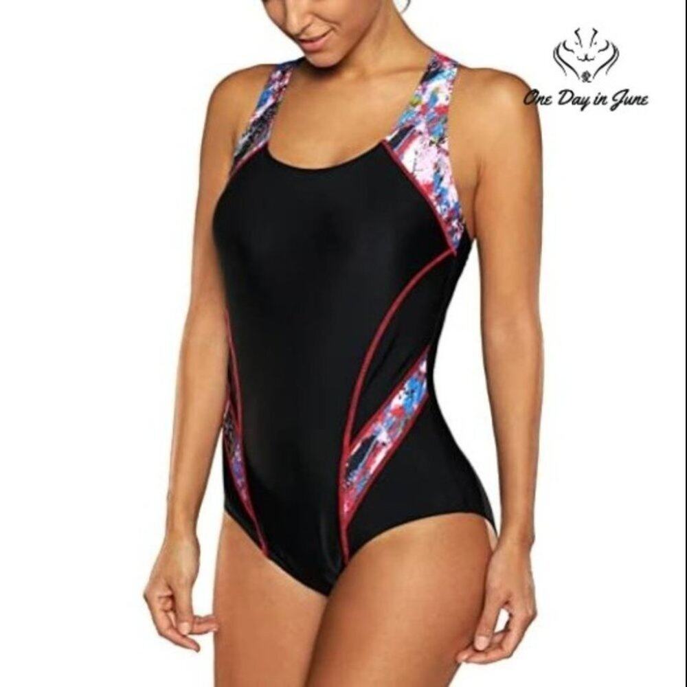 Beautyin Pro Athletic One Piece Swimsuit Size S